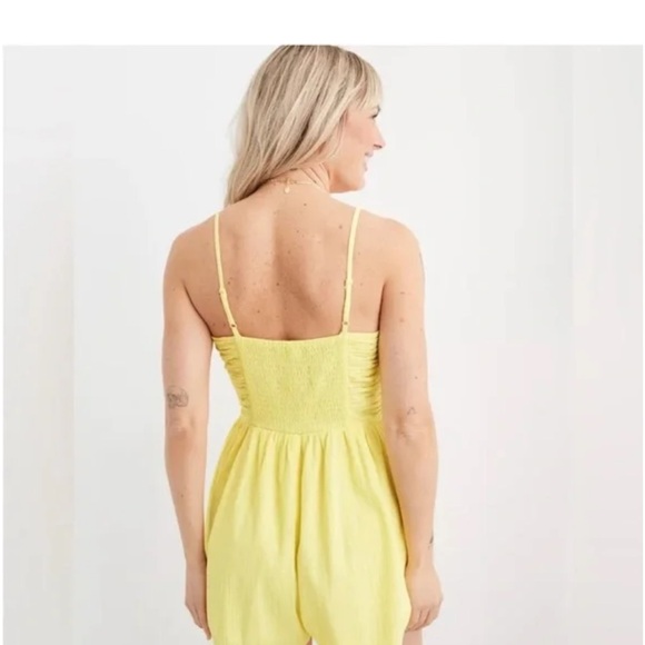 Aerie Light Yellow Chemise - Picture 3 of 7